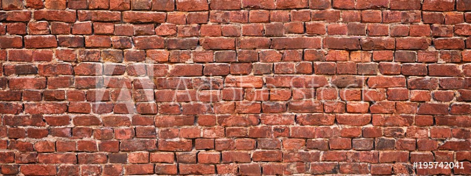 Picture of brick wall background grunge texture brickwork old house